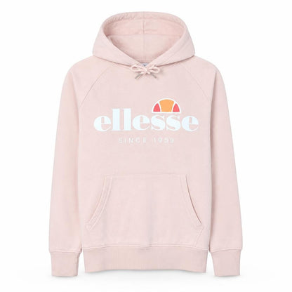 Womens UK Size M Ellesse Pink Pullover Hoodie