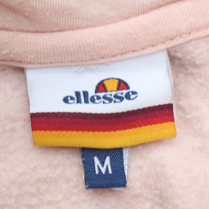 Womens UK Size M Ellesse Pink Pullover Hoodie