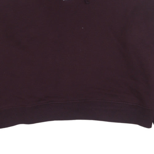 Womens UK Size 8 Adidas Brown Pullover Hoodie
