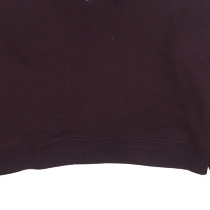 Womens UK Size 8 Adidas Brown Pullover Hoodie