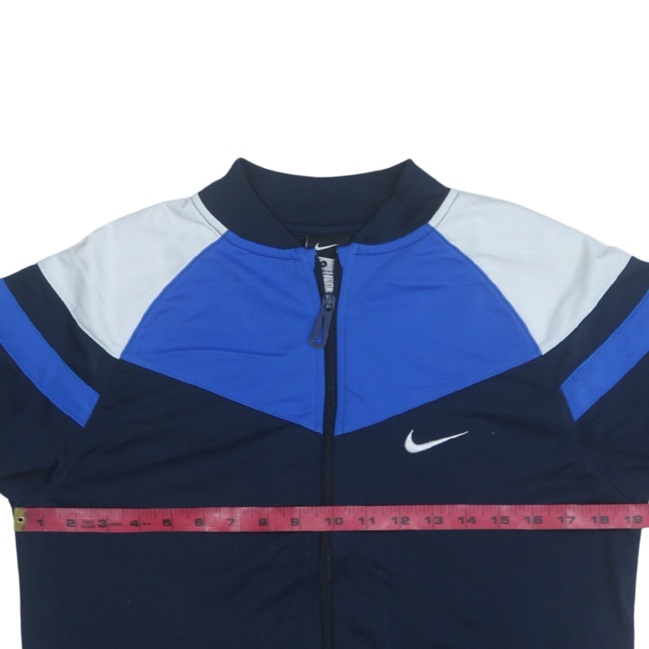 Teens UK Size XL Nike Blue Full Zip Sweatshirt