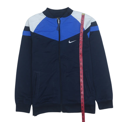 Teens UK Size XL Nike Blue Full Zip Sweatshirt