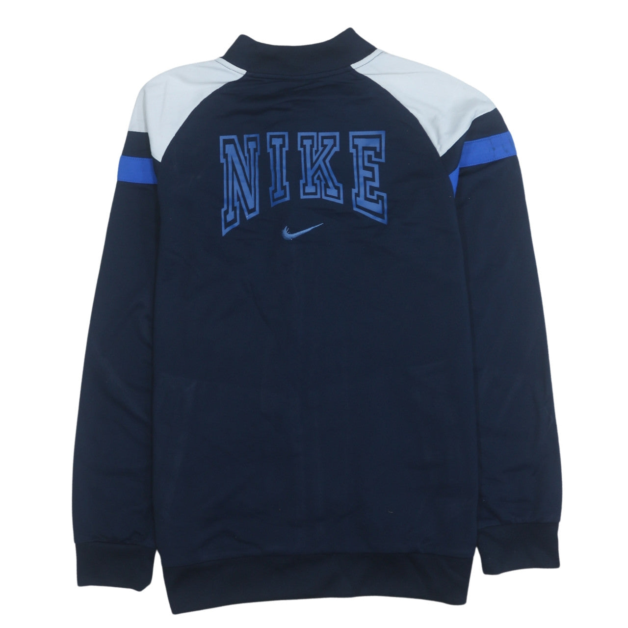 Teens UK Size XL Nike Blue Full Zip Sweatshirt