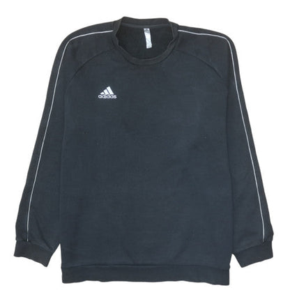 Mens UK Size 2XL Adidas Black Pullover Sweatshirt