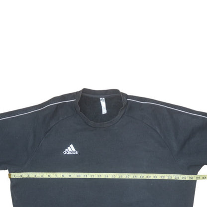Mens UK Size 2XL Adidas Black Pullover Sweatshirt