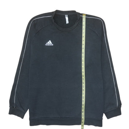 Mens UK Size 2XL Adidas Black Pullover Sweatshirt