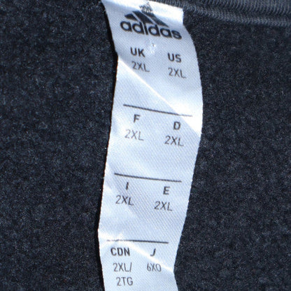 Mens UK Size 2XL Adidas Black Pullover Sweatshirt