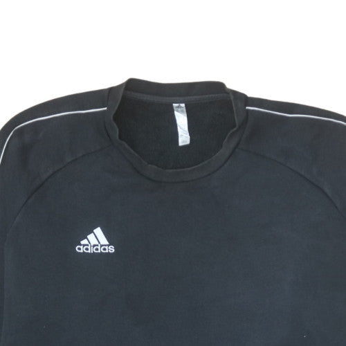 Mens UK Size 2XL Adidas Black Pullover Sweatshirt