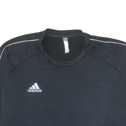 Mens UK Size 2XL Adidas Black Pullover Sweatshirt