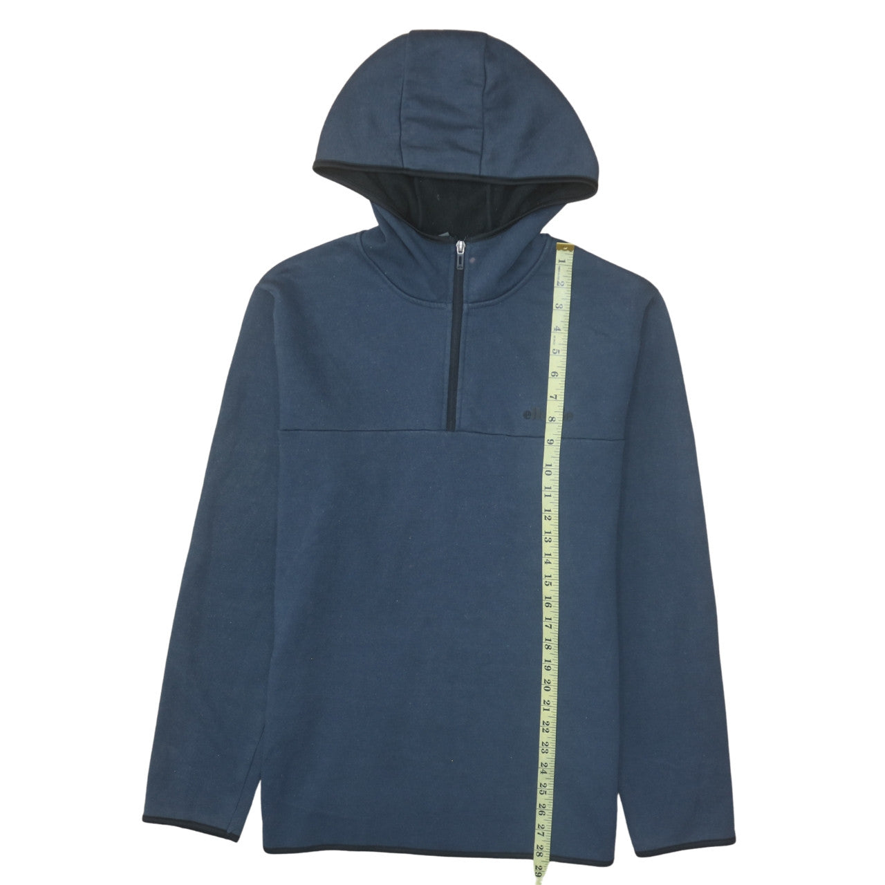 Mens UK Size L Ellesse Blue Pullover Hoodie