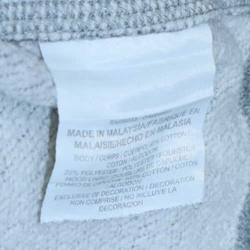 Mens UK Size M Nike Grey Pullover Hoodie