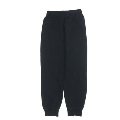 adidas Boys Black Jogger Sweatpants 13-14 Years Regular Fit Fleece Trousers