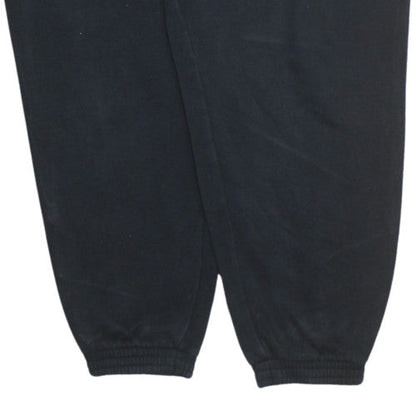 Adidas Womens Black Jogger Sweatpants Size 15 Fleece Elastic Waist