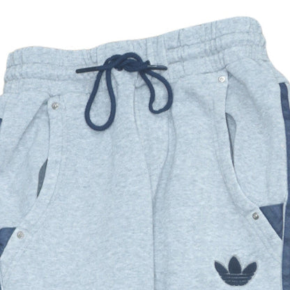 Adidas Women's Grey Jogger Sweatpants Small Elastic Waist