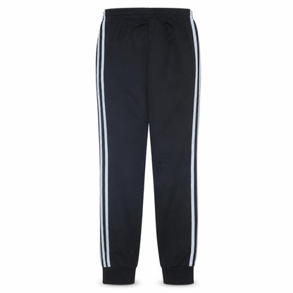 Adidas Men's Black Track Pants S Regular Fit Tapered Joggers