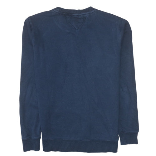 Mens UK Size S Tommy Jeans Blue Pullover Sweatshirt