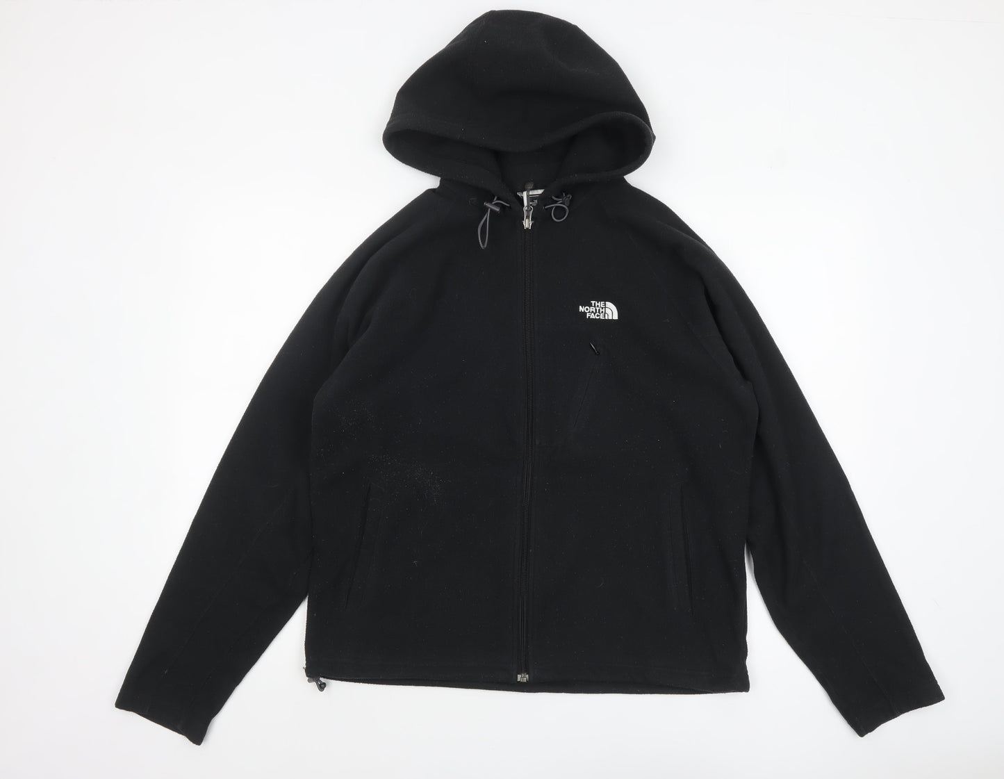 Mens UK Size S The North Face Black Full Zip Hoodie