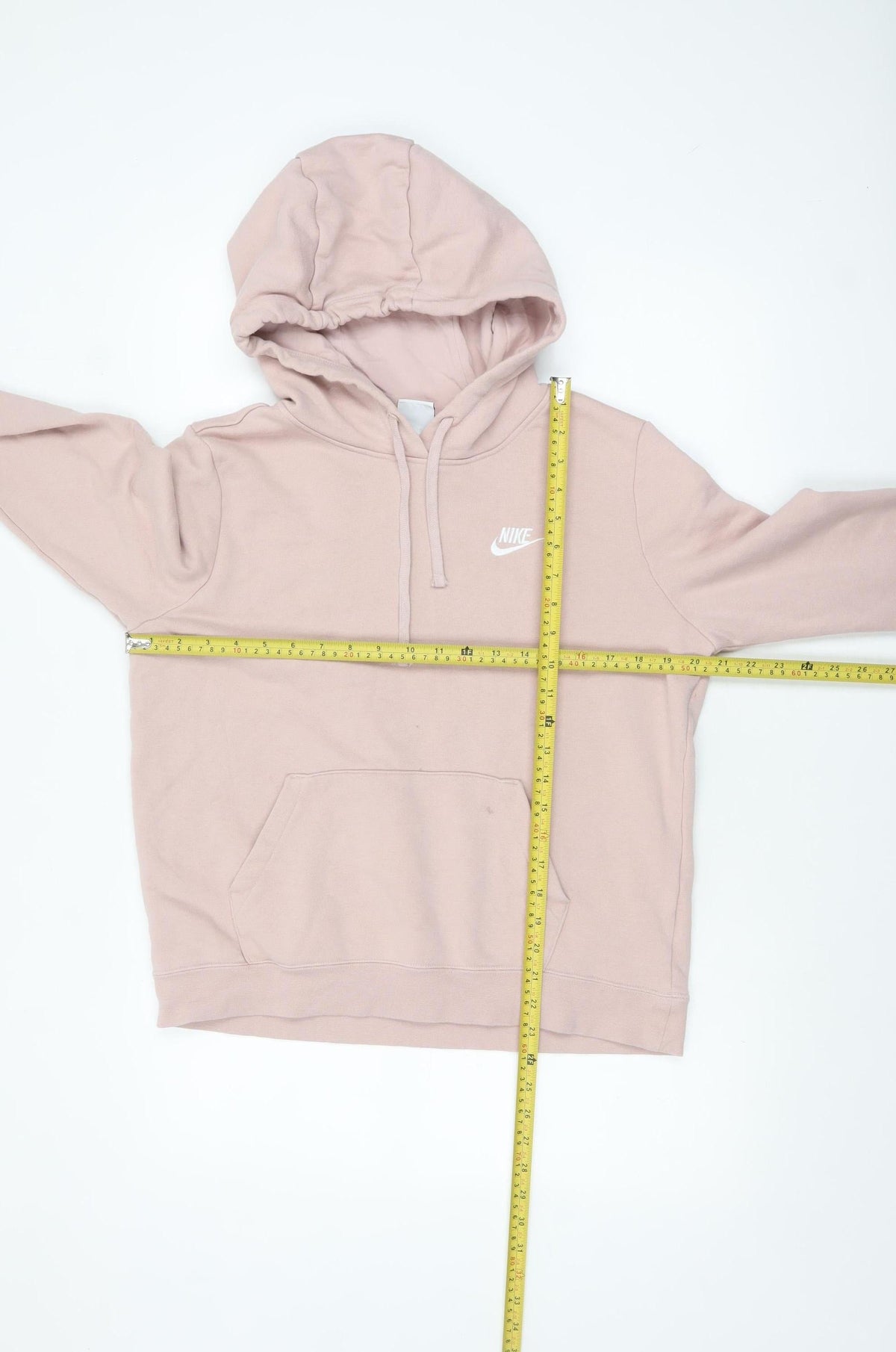 Womens UK Size M Nike Pink Pullover Hoodie