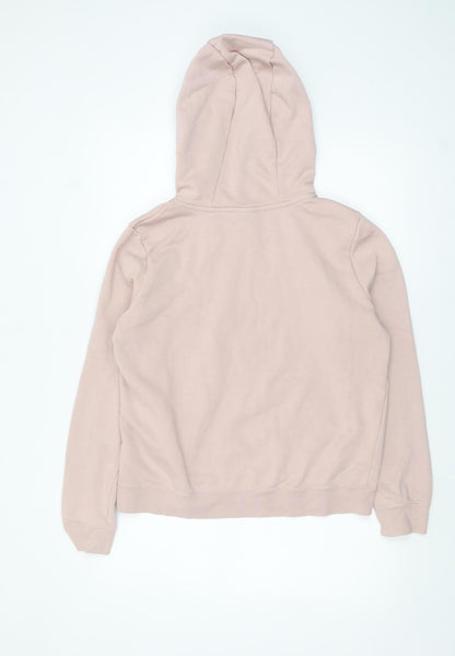 Womens UK Size M Nike Pink Pullover Hoodie