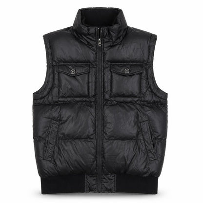 Mens UK Size M Cedarwood State Black Puffer Jacket