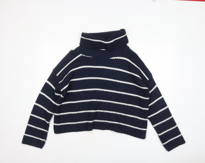 Womens UK Size 10 Glamorous Blue Pullover Jumper