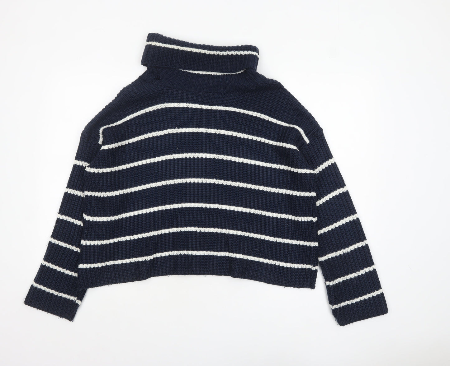 Womens UK Size 10 Glamorous Blue Pullover Jumper