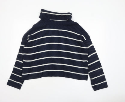 Womens UK Size 10 Glamorous Blue Pullover Jumper