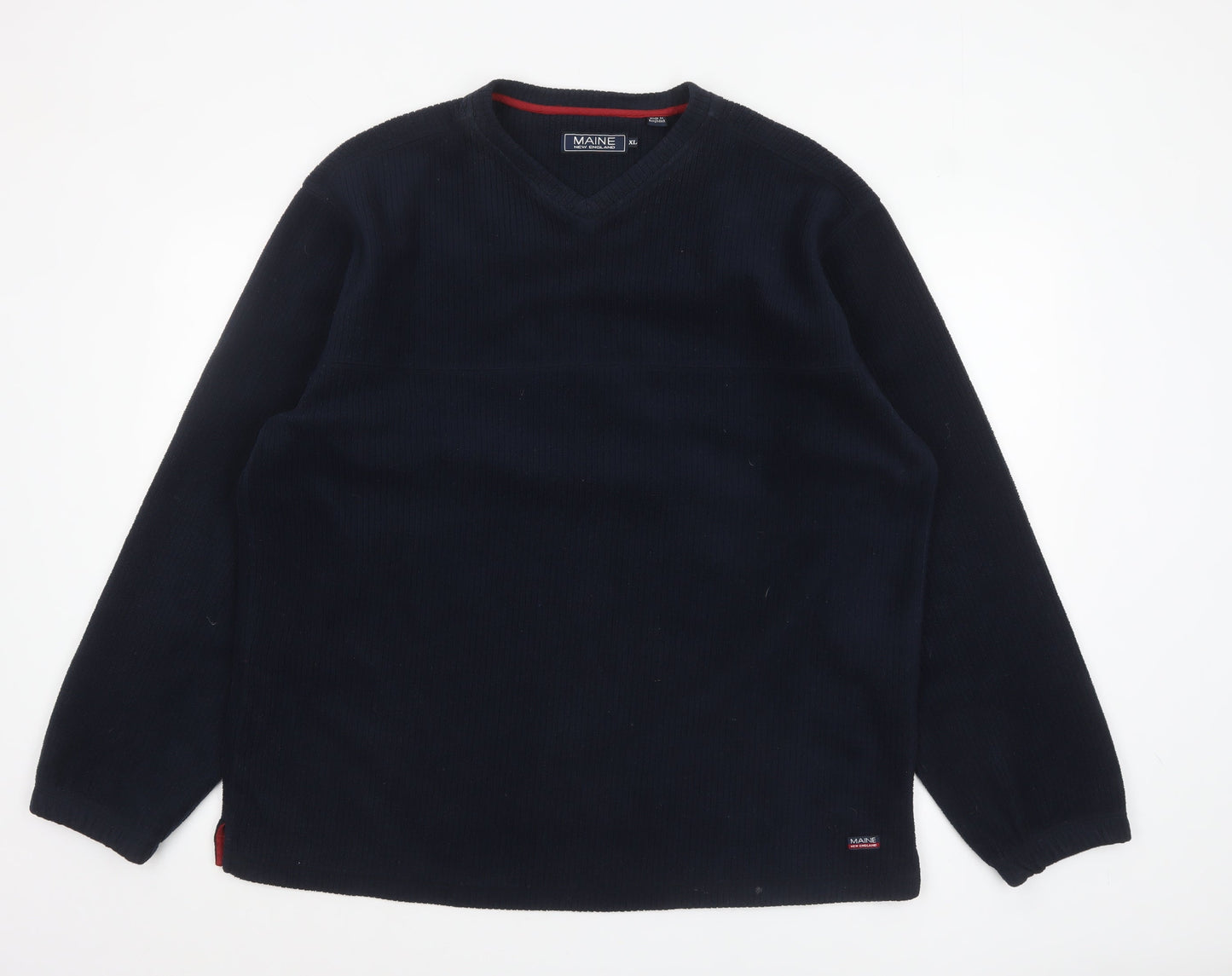 Mens UK Size XL Maine New England Blue Pullover Sweatshirt
