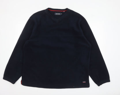 Mens UK Size XL Maine New England Blue Pullover Sweatshirt