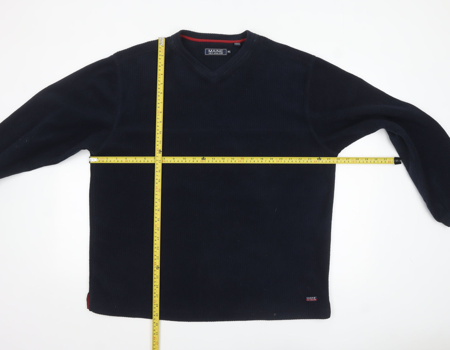 Mens UK Size XL Maine New England Blue Pullover Sweatshirt
