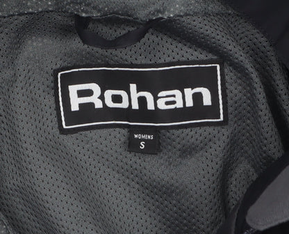Rohan Women's Black Waterproof Hooded Cloudbase Jacket Size S