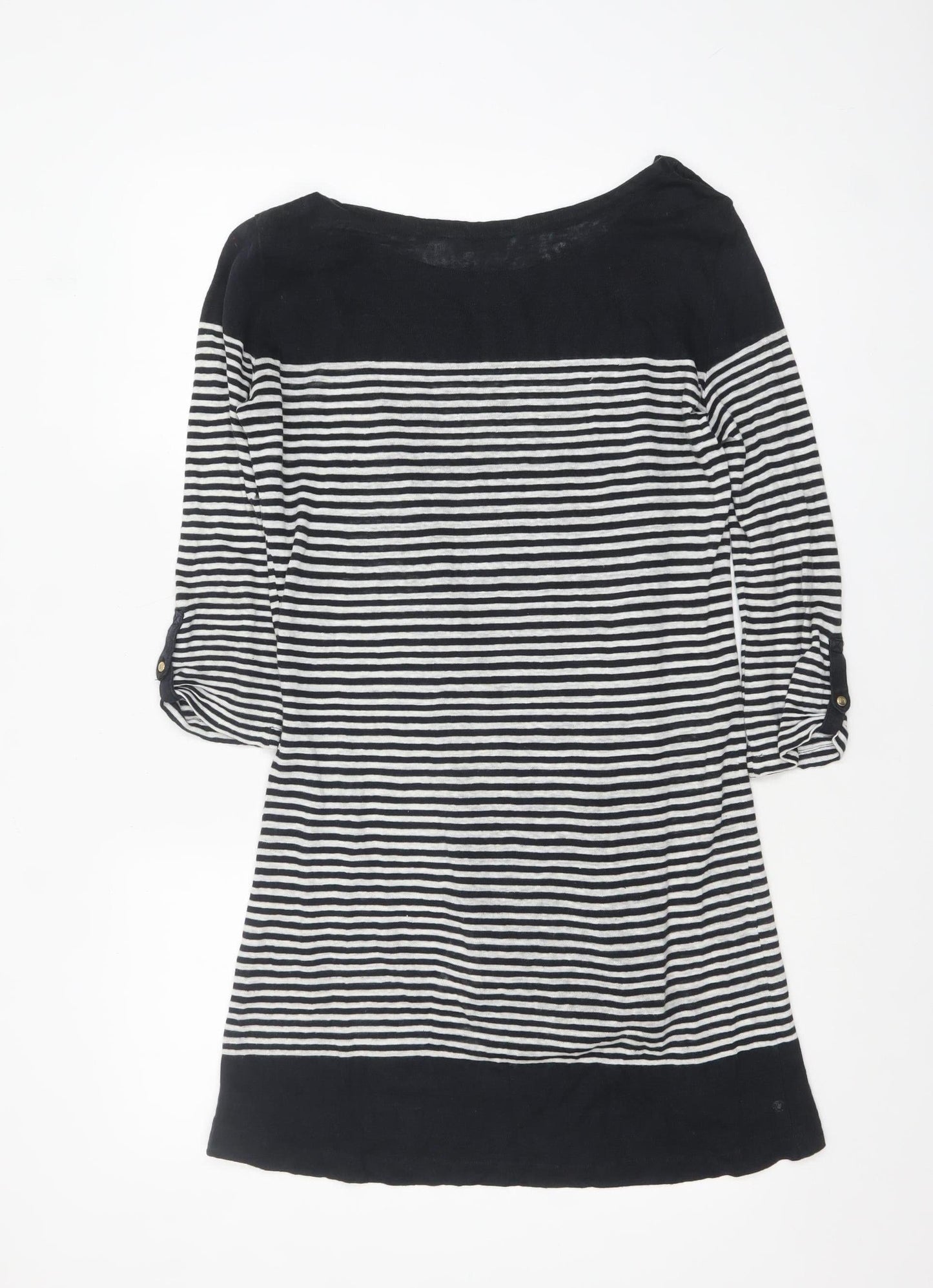 Womens UK Size 10 Massimo Dutti Black Tunic Jumper