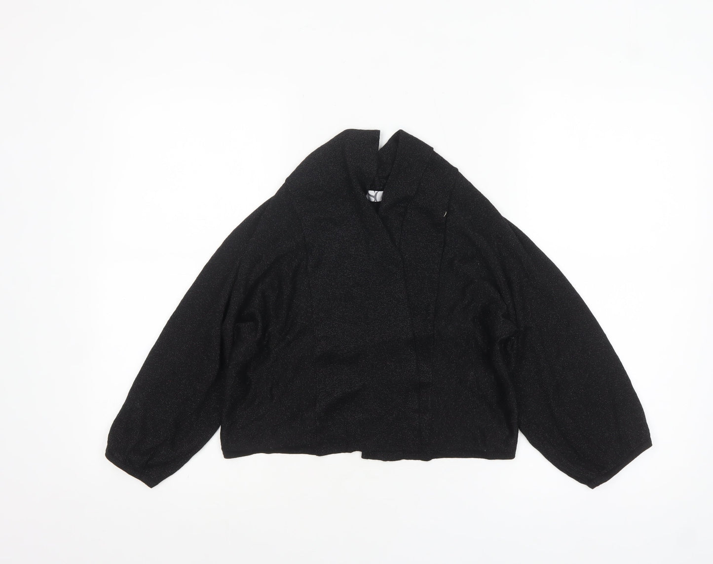 Womens UK Size 12 BHS Black Cardigan Jumper
