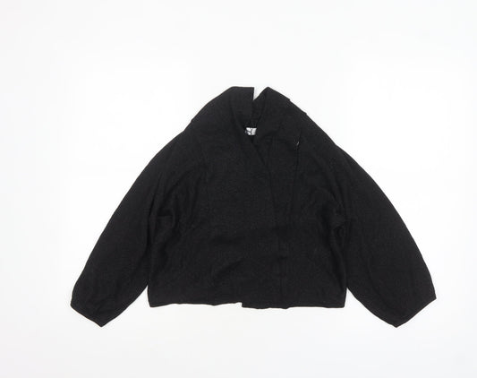 Womens UK Size 12 BHS Black Cardigan Jumper