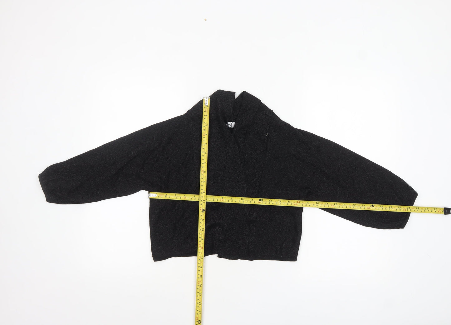 Womens UK Size 12 BHS Black Cardigan Jumper