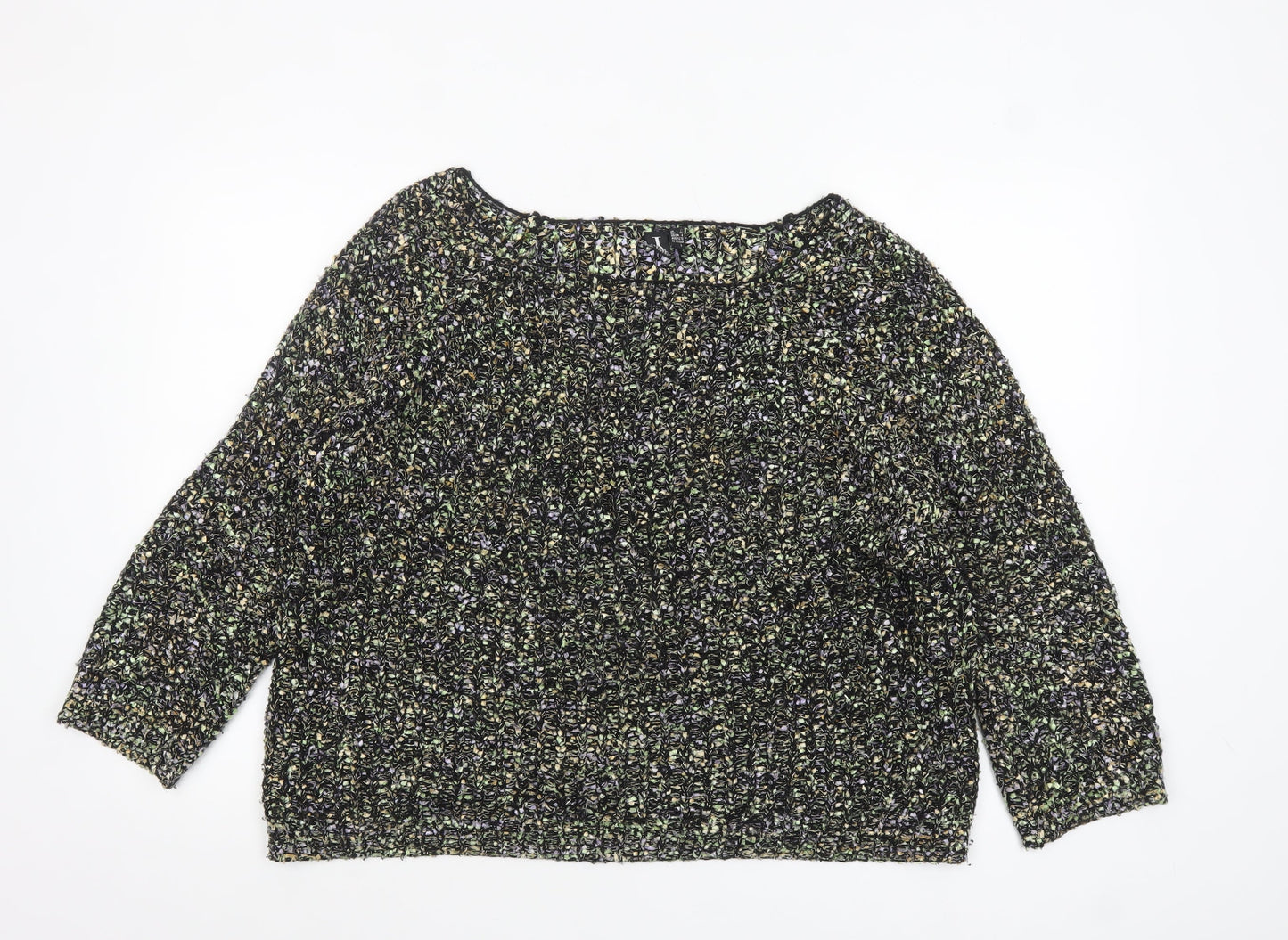 Womens UK Size 12 Izabel London Multicoloured Pullover Jumper