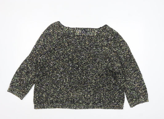 Womens UK Size 12 Izabel London Multicoloured Pullover Jumper