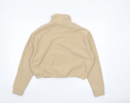 Womens UK Size S Brave Soul Beige Pullover Sweatshirt