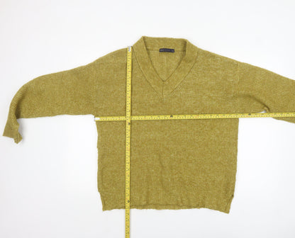 Womens UK Size 14 Marks and Spencer Green Pullover Jumper