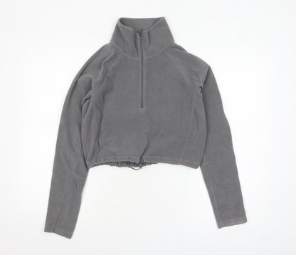 Womens UK Size S Columbia Grey Pullover Sweatshirt