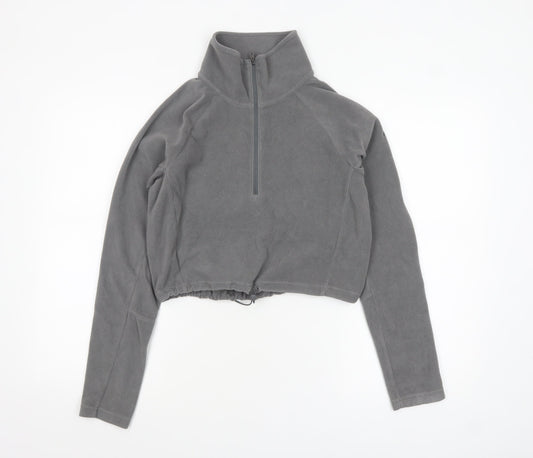 Womens UK Size S Columbia Grey Pullover Sweatshirt