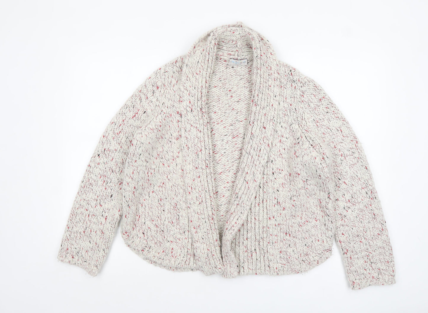 Womens UK Size 16 Marks and Spencer Beige Cardigan Jumper