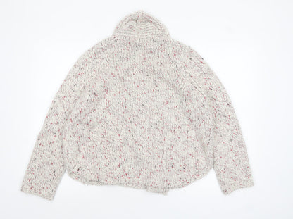 Womens UK Size 16 Marks and Spencer Beige Cardigan Jumper