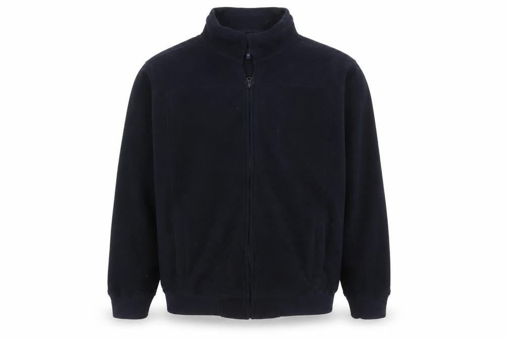 Premier Man Men's Blue XL Fleece Full Zip Jacket