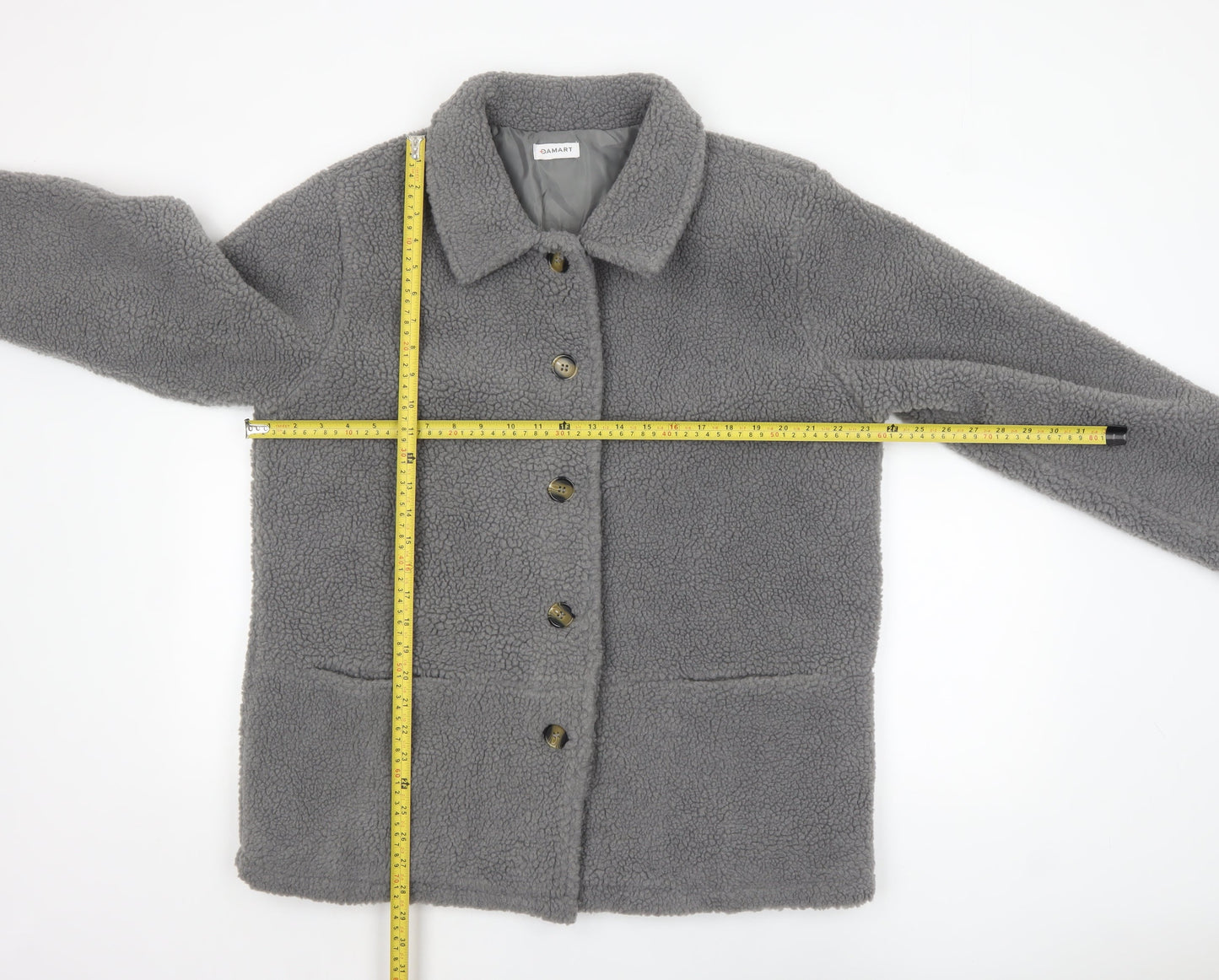 Womens UK Size 16 Damart Grey Basic Jacket