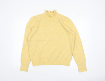 Womens UK Size 12 Albaray Yellow Pullover Jumper