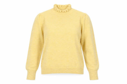 Womens UK Size 12 Albaray Yellow Pullover Jumper