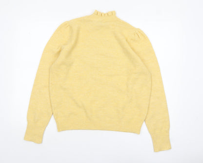 Womens UK Size 12 Albaray Yellow Pullover Jumper