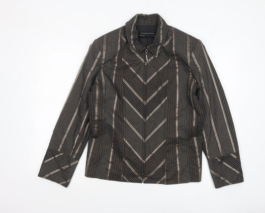 Womens UK Size 14 Stitches Australia Brown Basic Jacket