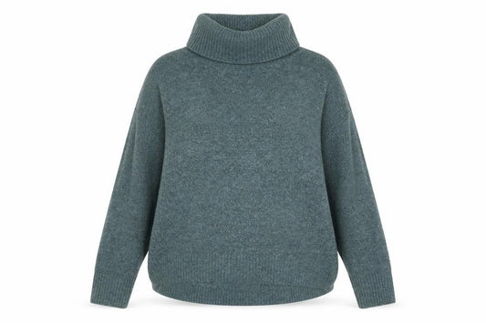 Old Navy Women’s Green Roll Neck Knit Jumper XL Tall